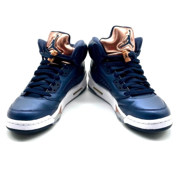 - AIR JORDAN 5 RETRO GS 'BRONZE' - Picture 4 of 8